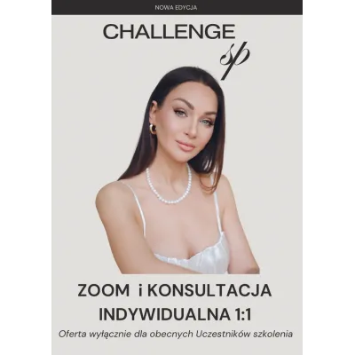 Oferta ZOOM i KONSULTACJA 1:1 dla Kursantów CHALLENGE SP