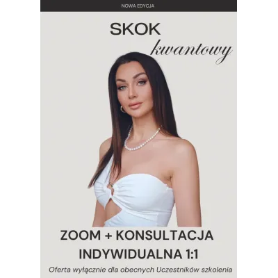 Oferta ZOOM i KONSULTACJA 1:1 dla Kursantów SKOKU KWANTOWEGO